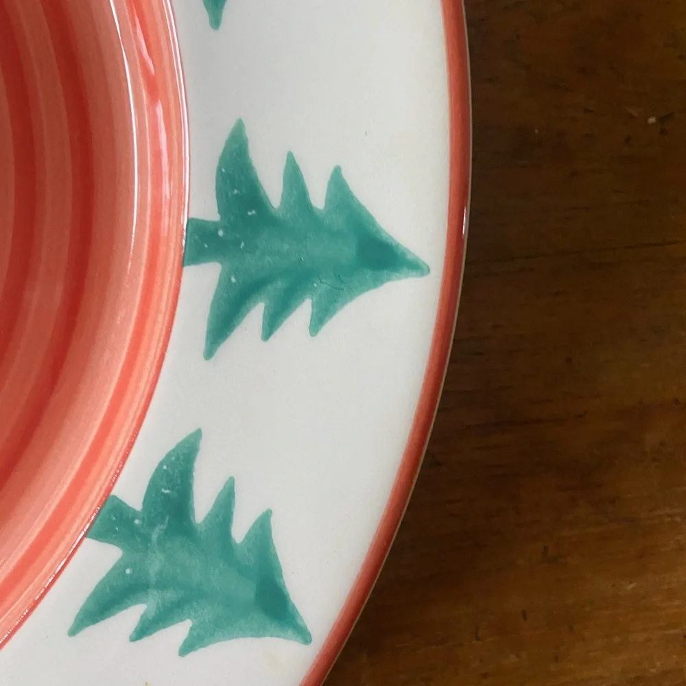 Pier 1 Holiday Trees 11.5 inch Serving Dish